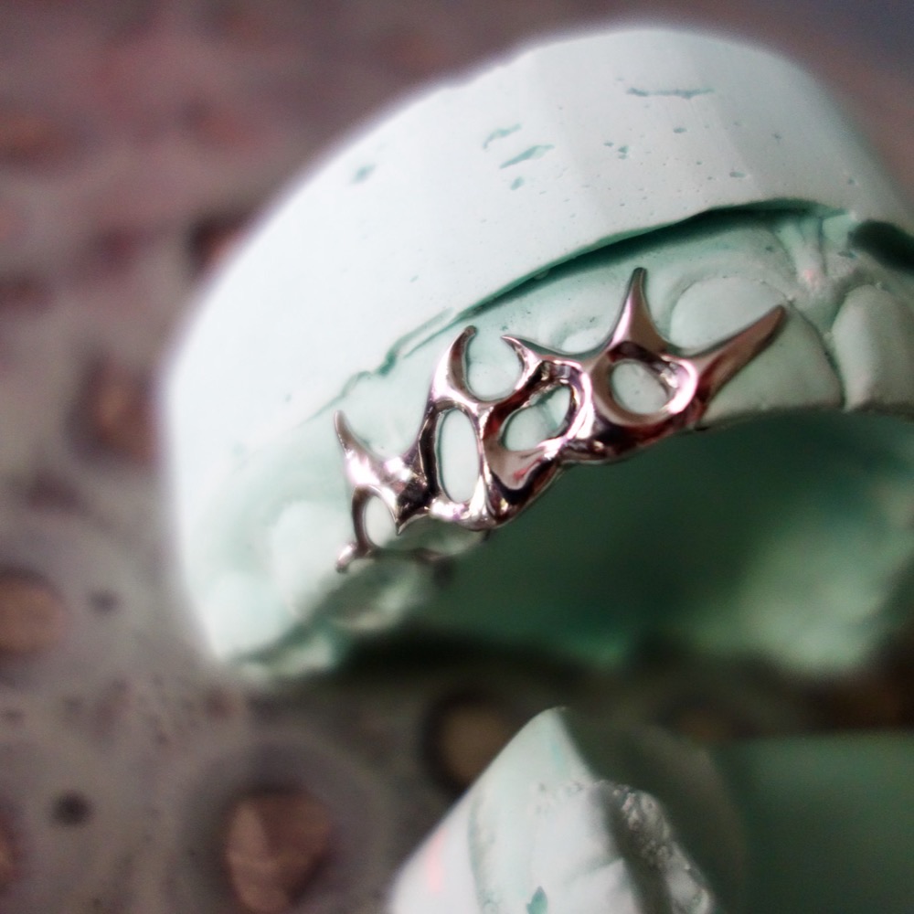Grillz auf Modell — CoCr-Zahnschmuck Berlin